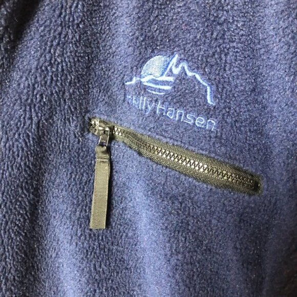 Vintage Full Zip Helly Hansen Fleece Jacket 90s S - Picture 4 of 4